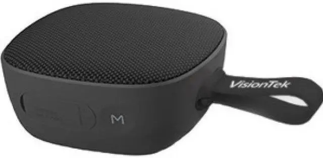 Alt view image 2 of 12 - Visiontek Sound Cube Portable Wireless Bluetooth Speaker System - Black