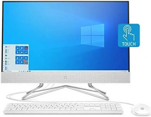 Alt view image 5 of 19 - HP 24-df0030 23.8" AIO Computer Athlon Silver 3050U 4GB 256GB SSD Windows 10