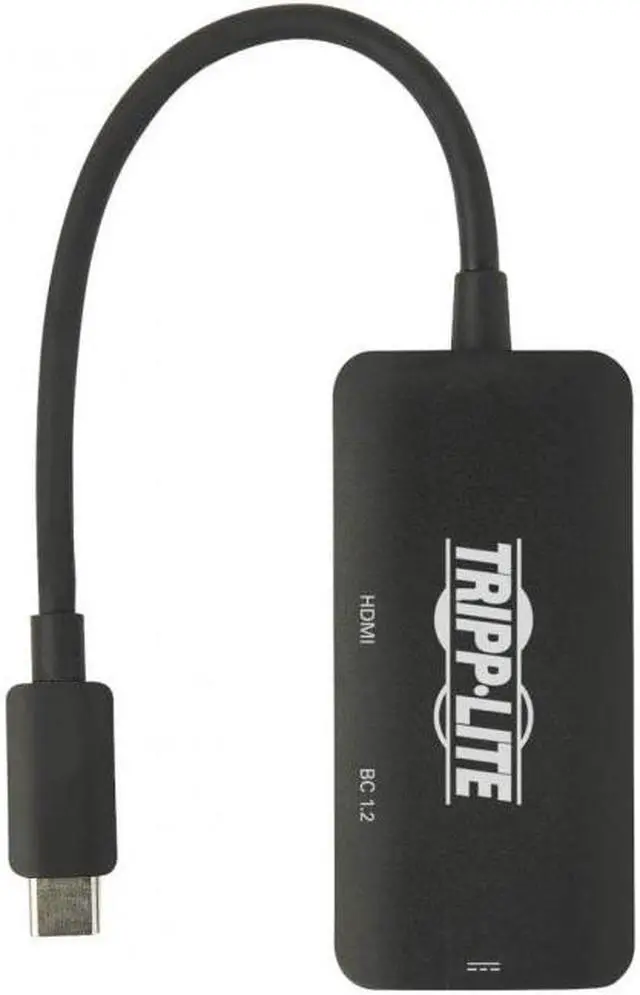 Alt view image 4 of 18 - Tripp Lite USB C Multiport Adapter 4K HDMI 4:4:4 USB-A USB C PD Charging