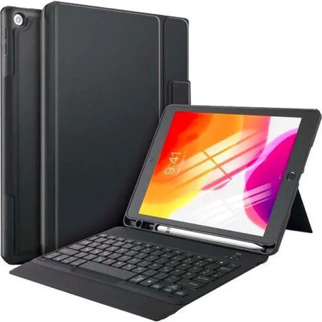 Alt view image 2 of 6 - CODI Wireless Keyboard Case iPad Pro 10.2 Apple Pencil Storage IOS Shortcuts