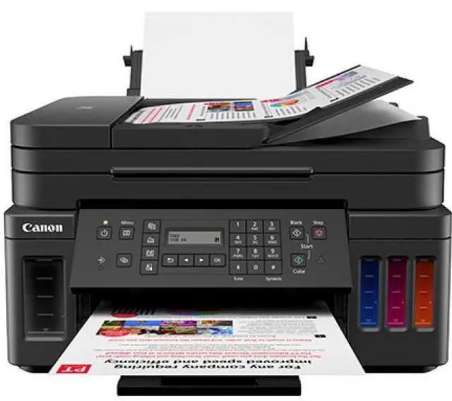 Alt view image 6 of 20 - Canon PIXMA G7020 Wireless MegaTank All-in-One Printer