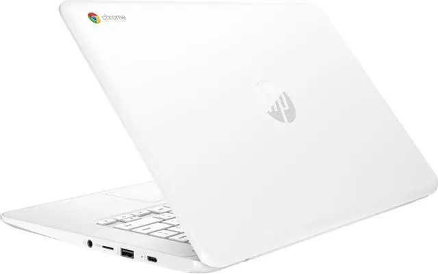 Alt view image 5 of 18 - HP Chromebook 14-ca010nr 14" Laptop Intel Celeron N3350 4GB 32GB eMMC Chrome OS