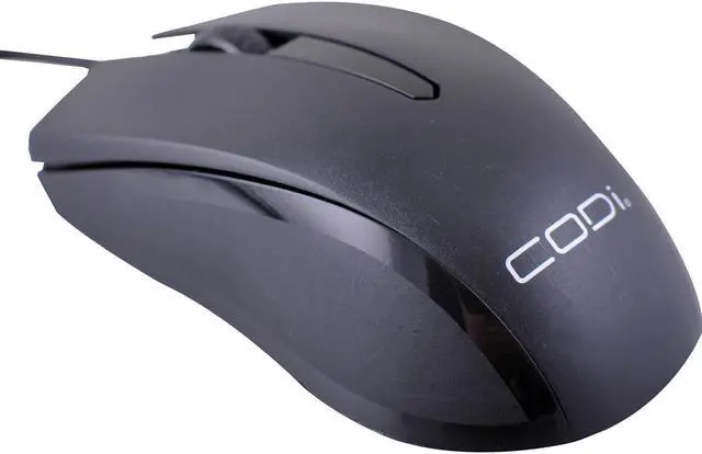 Alt view image 2 of 10 - Codi Wired Usb Optical Mouse