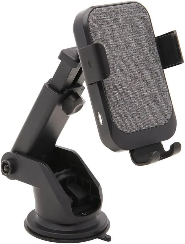 Alt view image 5 of 20 - Tripp Lite Wireless Car Charger 15W USB C w/ Windshield Dash Phone Holder