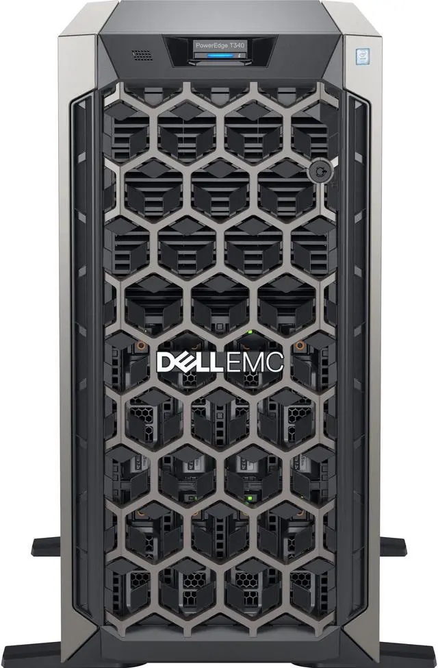 Alt view image 7 of 18 - Dell EMC PowerEdge T340 5U Xeon E-2224 8GB Tower Server DV7CN
