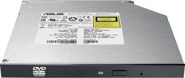 Alt view image 7 of 10 - ASUS SDRW-08U1MT - internal 8X 9.5 mm DVD burner with M-DISC support for lifetime data backup