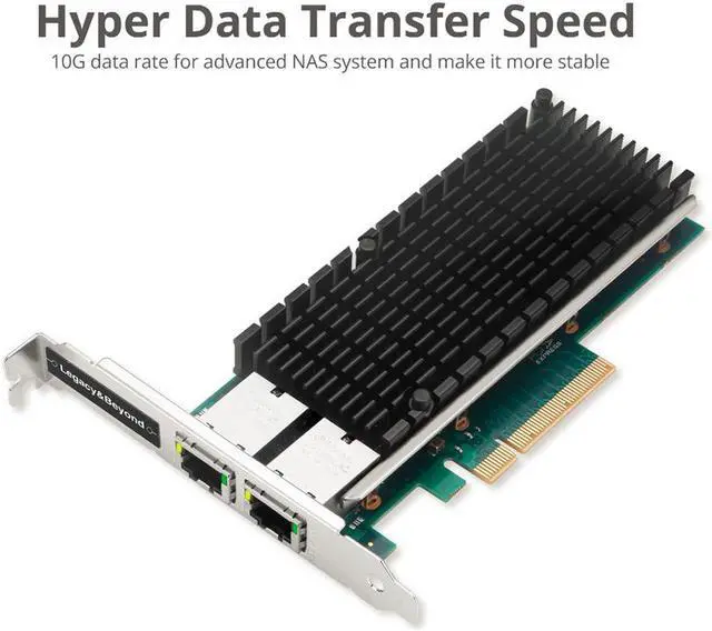 Alt view image 3 of 20 - 2PORT 10G ETHERNET NETWORK PCIE