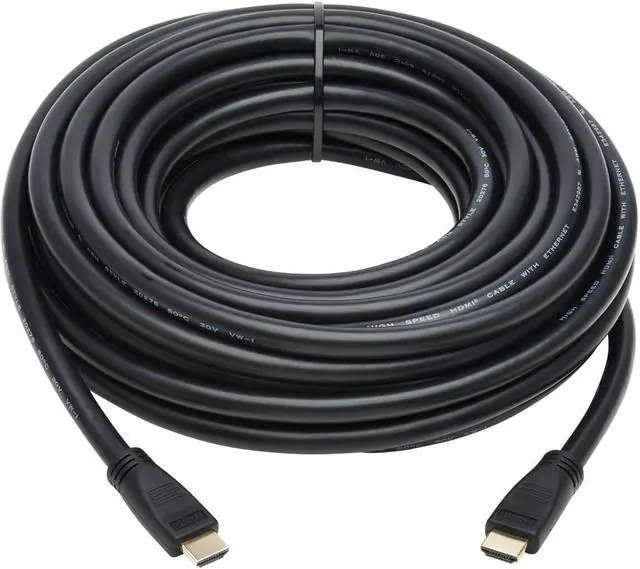 Alt view image 2 of 3 - Tripp Lite Hdmi Cable High-Speed Ethernet 4K No Booster Cl2 M/M Black 45Ft