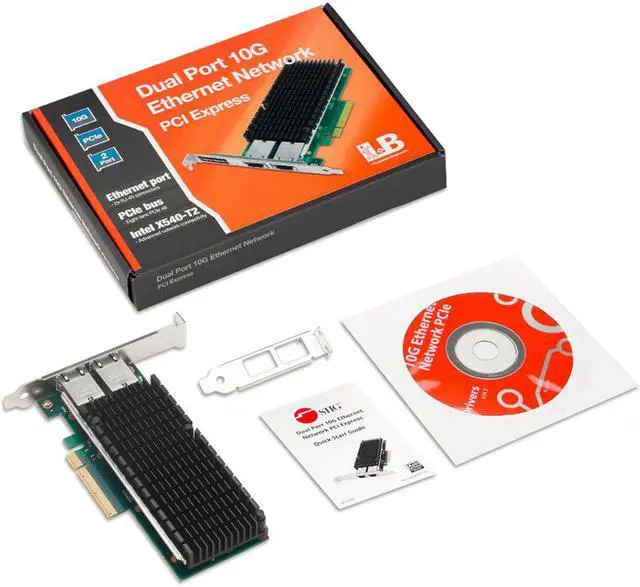 Alt view image 4 of 20 - 2PORT 10G ETHERNET NETWORK PCIE