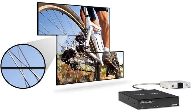 Alt view image 5 of 7 - Matrox Quadhead2go Q155 Multi-Monitor Controller Appliance