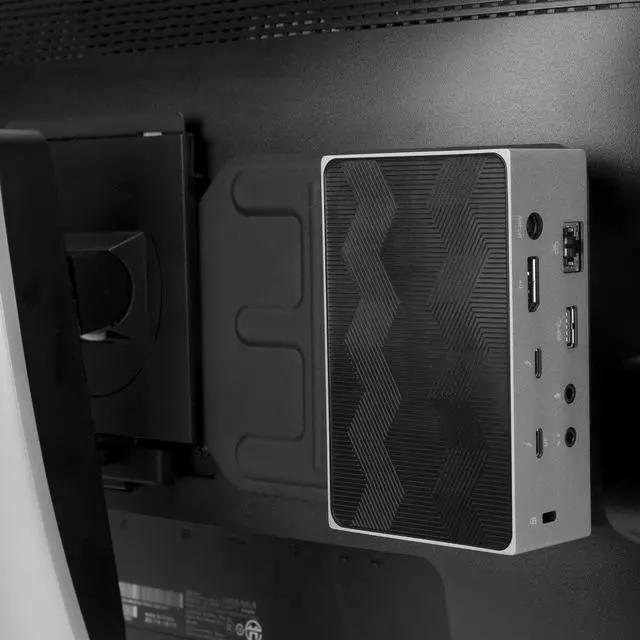 Alt view image 6 of 9 - Targus Mounting Bracket for Docking Station - Black - 75 x 75, 100 x 100 - ACX003GLZ