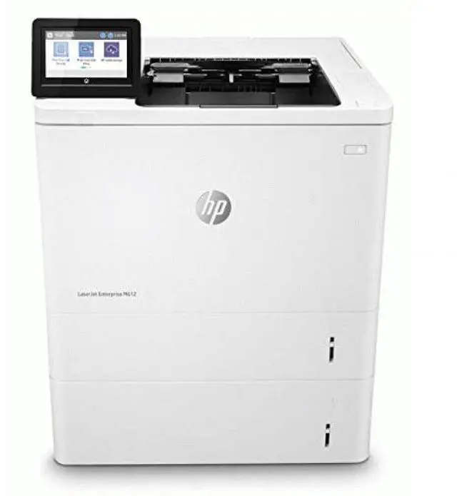 Main image of HP LaserJet Enterprise M612dn Laser Printer, Black And White Mobile Print Up to