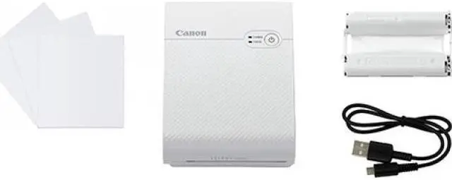 Alt view image 5 of 20 - Canon SELPHY QX10 Compact Square Photo Printer, White