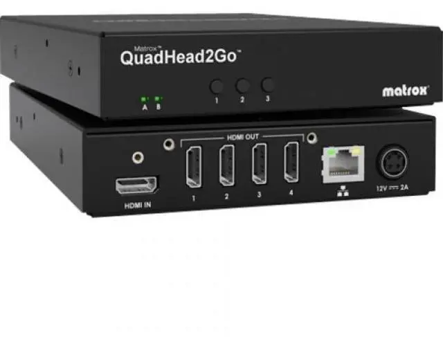 Main image of Matrox Quadhead2go Q155 Multi-Monitor Controller Appliance