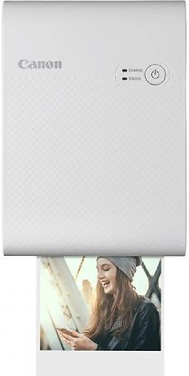 Alt view image 3 of 20 - Canon SELPHY QX10 Compact Square Photo Printer, White