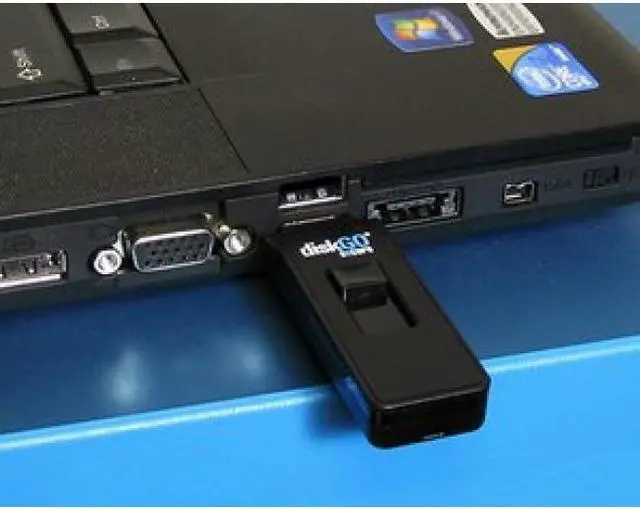 Alt view image 6 of 7 - EDGE 64GB DiskGo Secure Pro USB 3.0 Flash Drive