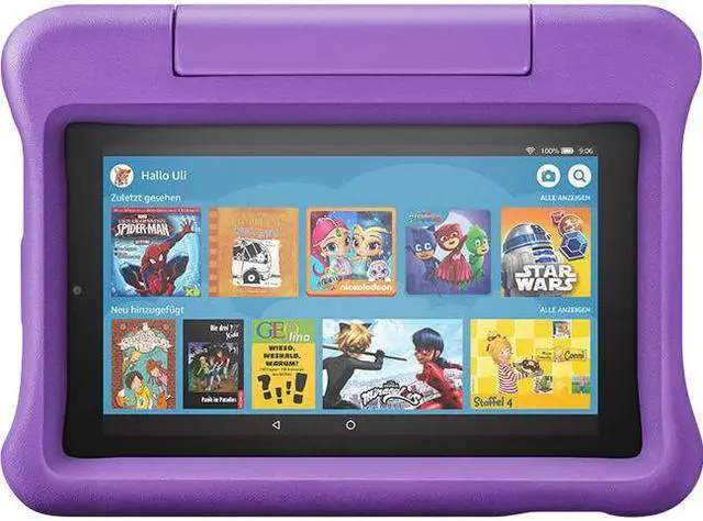 Alt view image 10 of 20 - Amazon - Fire 7 Kids Edition 2019 release - 7" - Tablet - 16GB - Purple