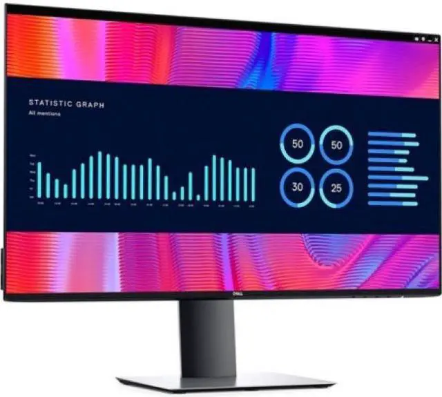 Alt view image 6 of 20 - Dell UltraSharp U2721DE 27" WQHD LED LCD Monitor - 16:9 - 27" Class - In-plane Switching (IPS) Technology - 2560 x 1440 - 16.7 Million Colors - 350 Nit Typical