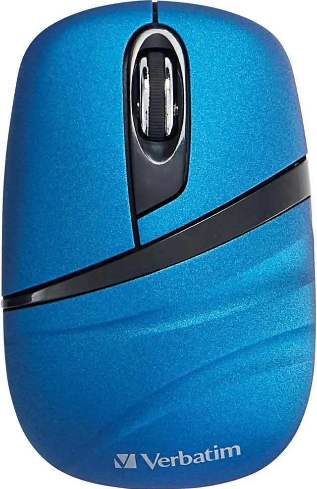 Alt view image 2 of 20 - VERBATIM CORPORATION 70705 WIRELESS MINI MOUSE - BLUE