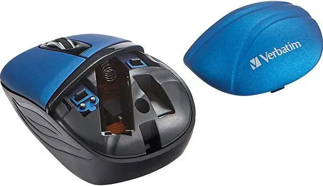 Alt view image 4 of 20 - VERBATIM CORPORATION 70705 WIRELESS MINI MOUSE - BLUE