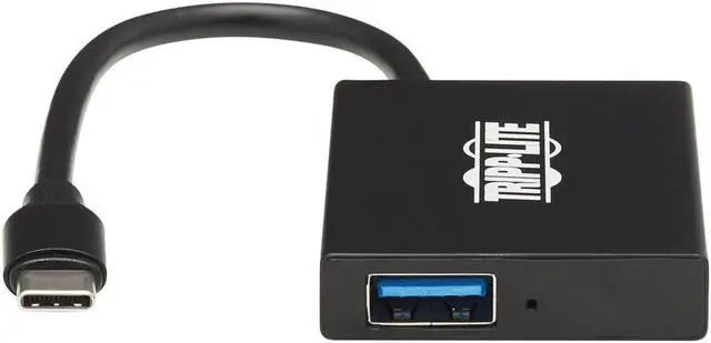 Alt view image 2 of 20 - Tripp Lite U460-004-2A2C-2 4-Port USBC Hub - USB 3.1 (3.1 Gen 2) Type C - External - 4 USB Port(s) - 4 USB 3.1 Port(s) - Mac, PC