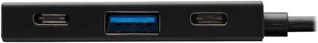 Alt view image 6 of 20 - Tripp Lite U460-004-2A2C-2 4-Port USBC Hub - USB 3.1 (3.1 Gen 2) Type C - External - 4 USB Port(s) - 4 USB 3.1 Port(s) - Mac, PC