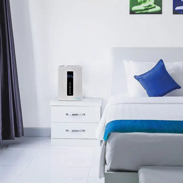 Alt view image 12 of 20 - Lasko UH300 Quiet Ultrasonic Digital Warm and Cool Mist Humidifier