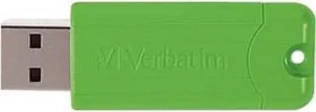 Alt view image 3 of 14 - Verbatim 128GB PinStripe USB 3.0 Flash Drive - 3pk - Red, Green, Blue - 128 GB - USB 3.0 - Red, Green, Blue - Lifetime Warranty