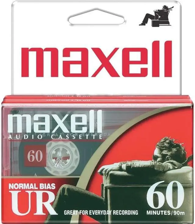Alt view image 3 of 14 - maxell 109024 60 minute storage capacity normal bias type flat packs 2 pack cassettes