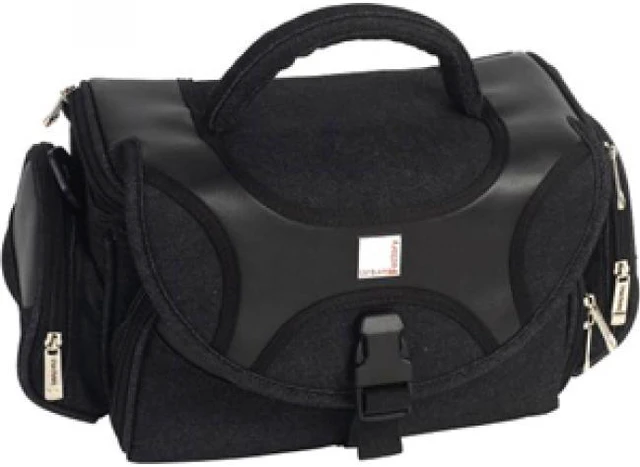 Alt view image 2 of 3 - URBAN FACTORY CRC02UF DENIM LARGE BLK CAMERA CASE