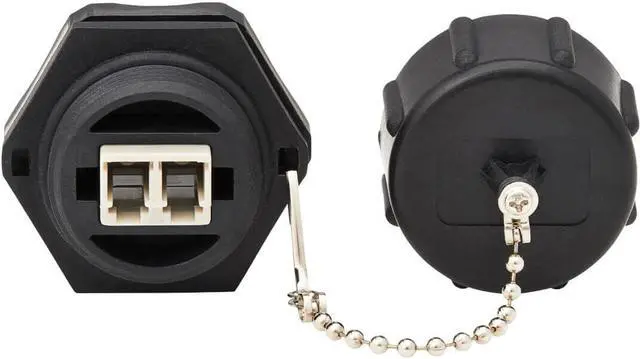 Alt view image 2 of 10 - Tripp Lite Ip68 Duplex Multimode Fiber Coupler (Lc/Lc)