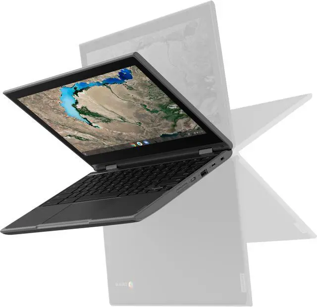 Alt view image 10 of 10 - Lenovo 300e Windows 2nd Gen 81M90003US 11.6" Touchscreen LCD 2 in 1 Notebook - Intel Celeron N4100 Quad-core (4 Core) 1.10 GHz - 4 GB LPDDR4 - 128 GB Flash Memory - Windows 10 Pro 64-bit (English) - 1366 x 768 - In-plane Switching (IPS) ...
