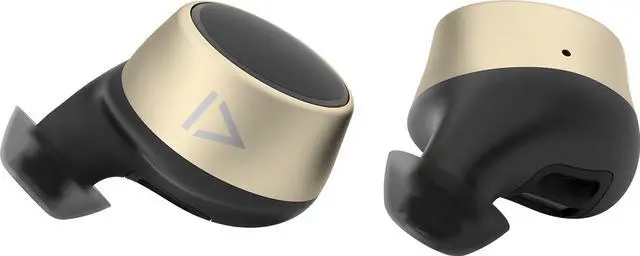 Alt view image 3 of 8 - Creative Outlier TWS True Wireless Sweatproof Earbuds, Gold