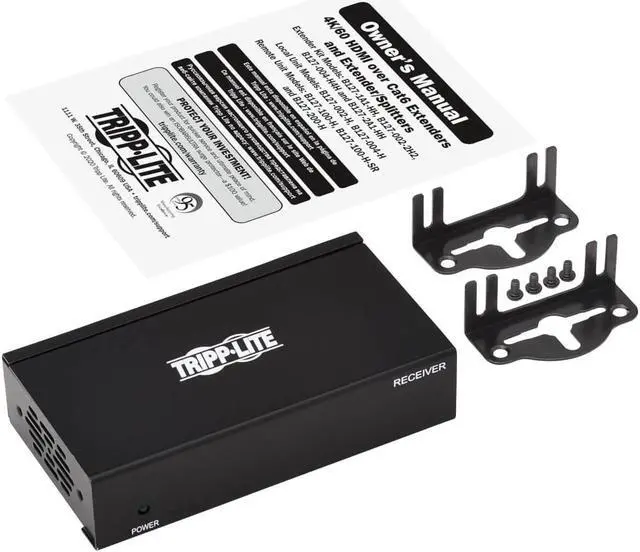 Alt view image 2 of 15 - Tripp Lite Hdmi Over Cat6 Active Remote Receiver Video Audio Poc 4K @ 60Hz