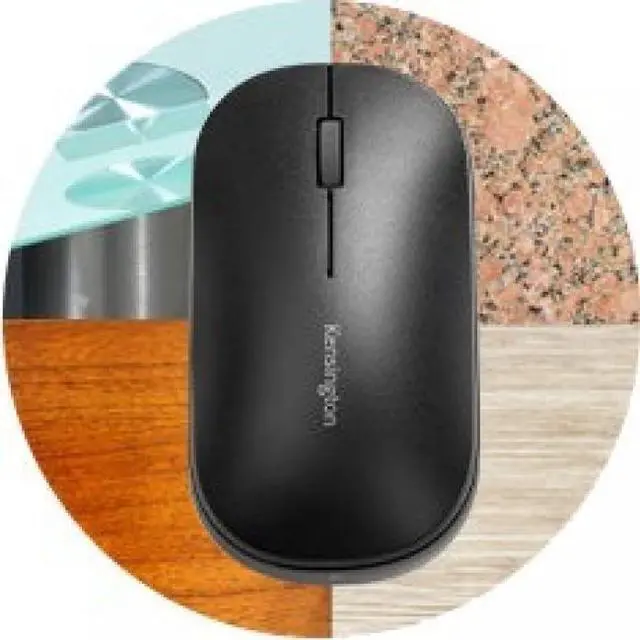Alt view image 4 of 20 - KENSINGTON COMPUTER K75298WW SURETRACKDUAL WIRELESS MOUSE - BLACK