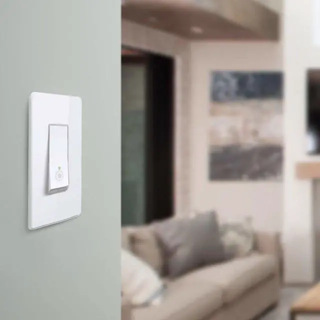 Alt view image 3 of 11 - tplink hs200p3 kasa smart wifi switch 3pack control lighting from anywhere, easy inwall installation singlepole only, no hub required, works with alexa and google assistant, white