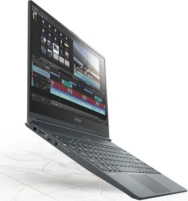 Alt view image 3 of 10 - MSI Modern 14 B10MW-013 14" Gaming Notebook - Full HD - 1920 x 1080 - Intel Core i7 (10th Gen) i7-10510U 1.80 GHz - 16 GB RAM - 512 GB SSD - Onyx Black - Windows 10 Pro - Intel - In-plane Switchi