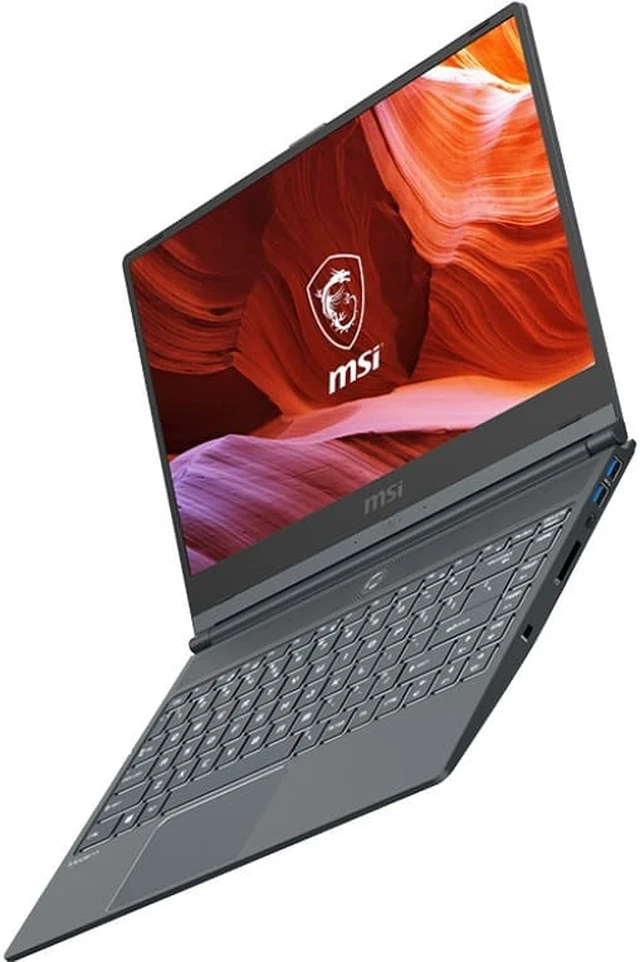 Alt view image 5 of 10 - MSI Modern 14 B10MW-013 14" Gaming Notebook - Full HD - 1920 x 1080 - Intel Core i7 (10th Gen) i7-10510U 1.80 GHz - 16 GB RAM - 512 GB SSD - Onyx Black - Windows 10 Pro - Intel - In-plane Switchi