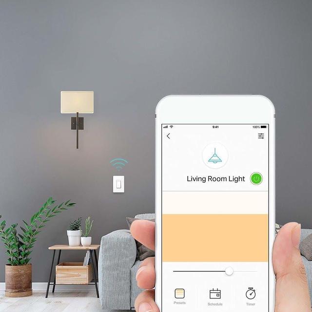 Alt view image 2 of 8 - Kasa Smart Dimmer Switch HS220P3, Single Pole, Needs Neutral Wire, 2.4GHz Wi-Fi Light Switch Works with Alexa and Google Home, UL Certified,, No Hub Required, 3-Pack