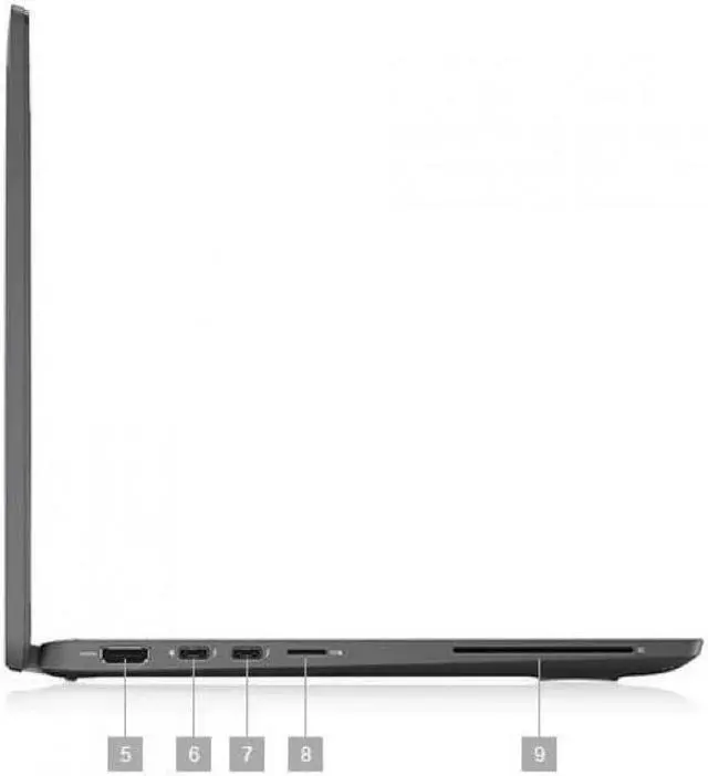 Alt view image 7 of 7 - Dell Latitude 7310 13.3" Full HD Laptop i7-10610U 16GB 256GB SSD W10 Pro 44DWK