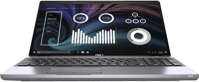 Alt view image 2 of 9 - Dell Latitude 5411 14" Full HD Laptop i5-10400H 8GB 256GB SSD Windows 10 Pro