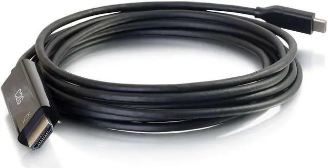 Alt view image 3 of 10 - C2g 10Ft Usb-C To Hdmi Audio/Video Adapter Cable - 4K 60Hz - M/M