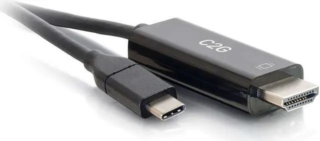Alt view image 2 of 10 - C2g 10Ft Usb-C To Hdmi Audio/Video Adapter Cable - 4K 60Hz - M/M