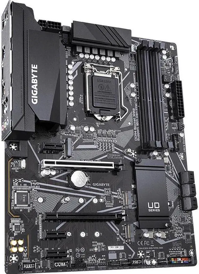 Alt view image 6 of 15 - Gigabyte Ultra Durable Z490 UD LGA-1200 Comet Lake DDR4 ATX Desktop Motherboard