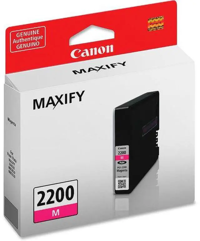 Alt view image 8 of 16 - Canon PGI-2200 Magenta Pigment Ink Tank #9305B001