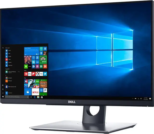 Alt view image 7 of 19 - Dell P2418HT Black 24" 10-Point Touch Touchscreen Monitor 250 cd/m2 DCR 8,000,000:1 (1,000:1)