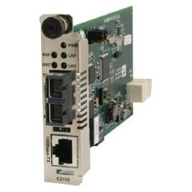 Alt view image 9 of 9 - Transition Networks C2110-1013 Fast Ethernet Media Converter