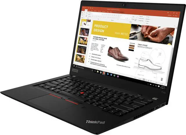 Alt view image 4 of 9 - Lenovo ThinkPad T14s Gen 1 20T0002KUS 14" Laptop i5-10210U 8GB 256GB SSD W10 Pro