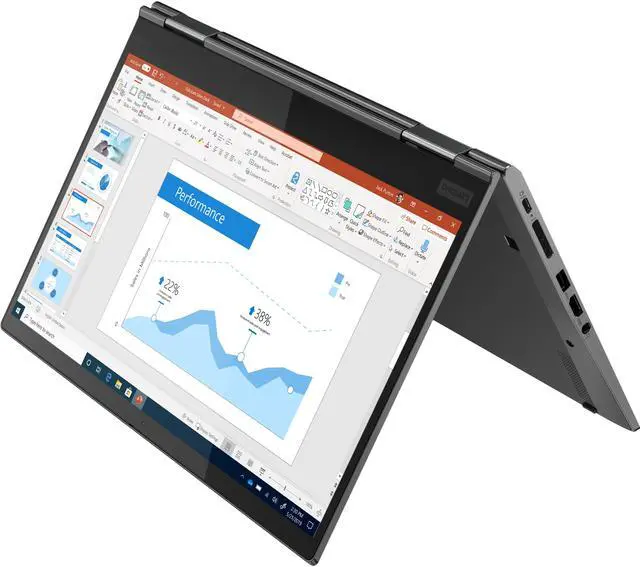 Alt view image 9 of 11 - Lenovo ThinkPad X1 20UB001FUS 14" Touchscreen Laptop i5-10210U 8GB 256GB SSD