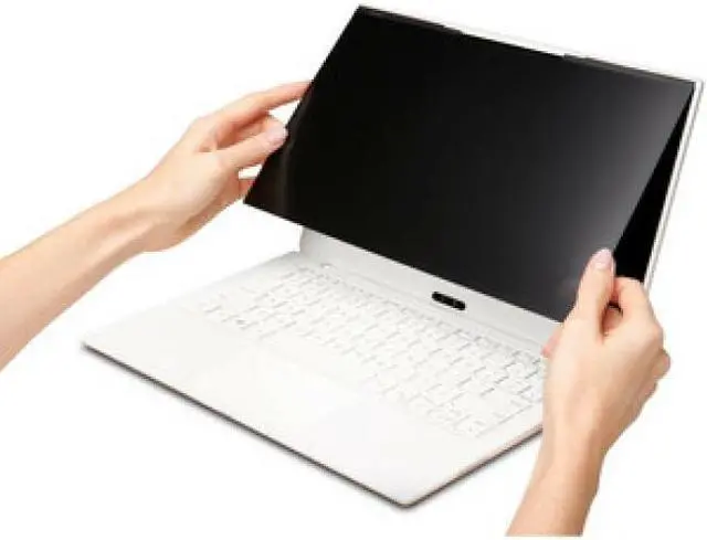 Alt view image 6 of 15 - Kensington MagPro 12.5" 16:9 Laptop Privacy Screen Filter Black K58350WW
